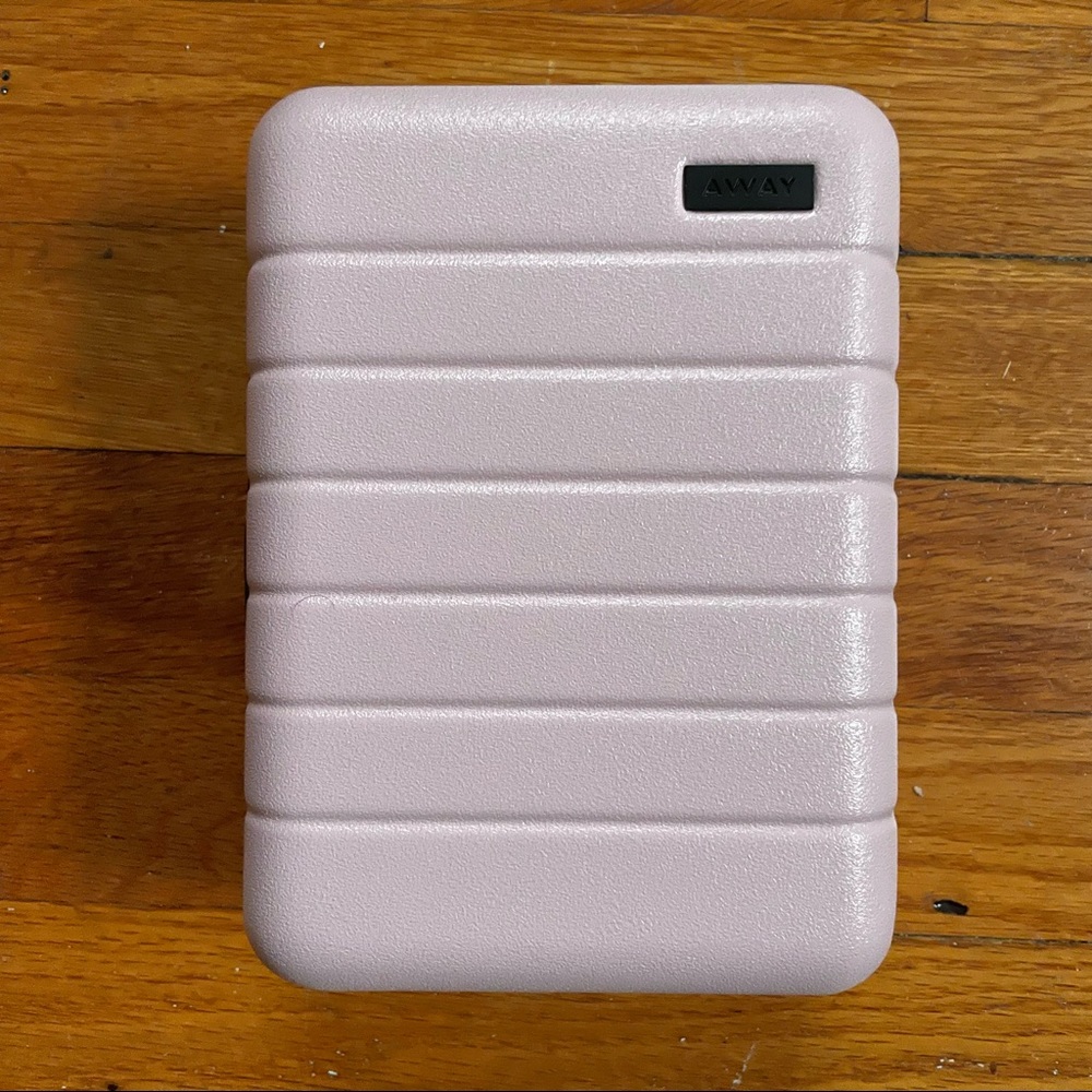 AWAY Mini Suitcase Luggage Blush Pink